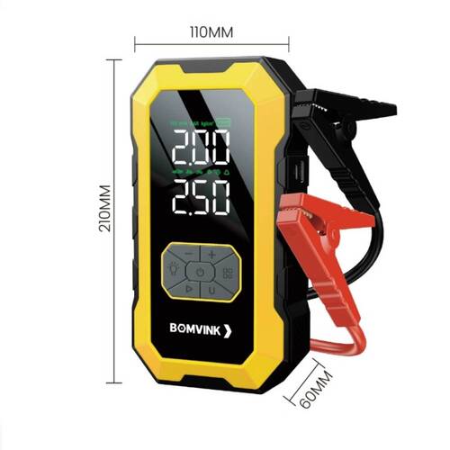 Auxiliar de partida port�til com compressor 