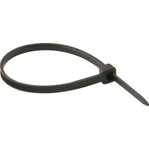 Abraçadeira de nylon preta 2,5 x 100 mm com 1.000 peças Abraçadeira de nylon preta 2,5 x 100 mm com 1.000 peças