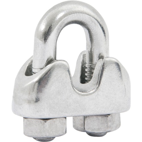 Clips para cabo em aço inox 1/4 Clips para cabo em aço inox 1/4