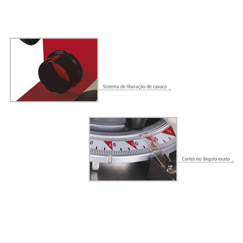 Serra de fita vertical para madeira 1 HP capacidade de 160 x 300mm monof�sica - S2510D  220V