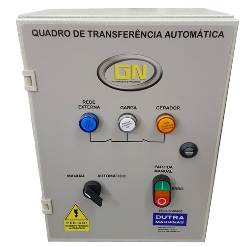 Painel ATS para gerador de energia monofásico e trifásico 70A Painel ATS para gerador de energia monofásico e trifásico 70A