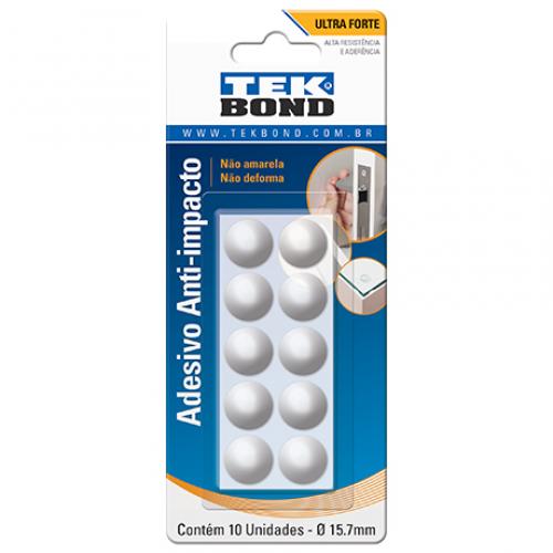 Protetor adesivo anti-impacto gota 15,7 mm com 10 unidades Protetor adesivo anti-impacto gota 15,7 mm com 10 unidades