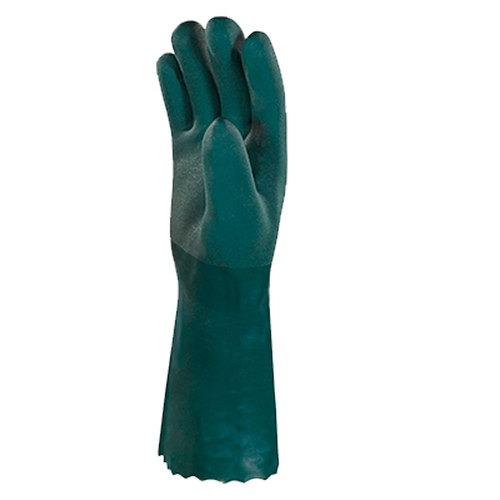 Luva de pvc �spera 35 cm verde G - PVCGRIP35