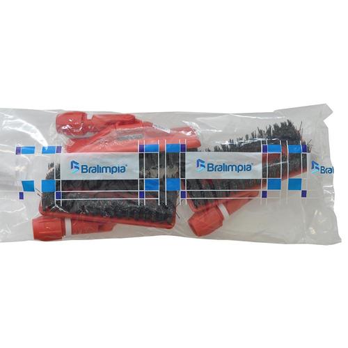 Escova reforçada com suporte com 3 peças - Limpa tudo Escova reforçada com suporte com 3 peças - Limpa tudo