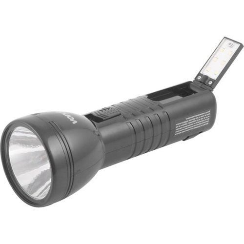 Lanterna recarreg�vel a bateria com 1 led + 6 leds -  LRV180