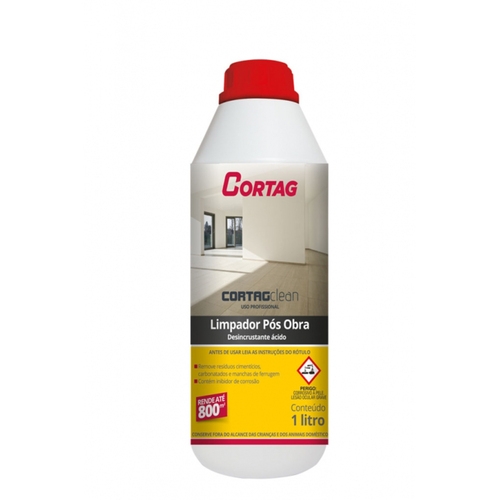 Limpador pós obra 1 litro Limpador pós obra 1 litro