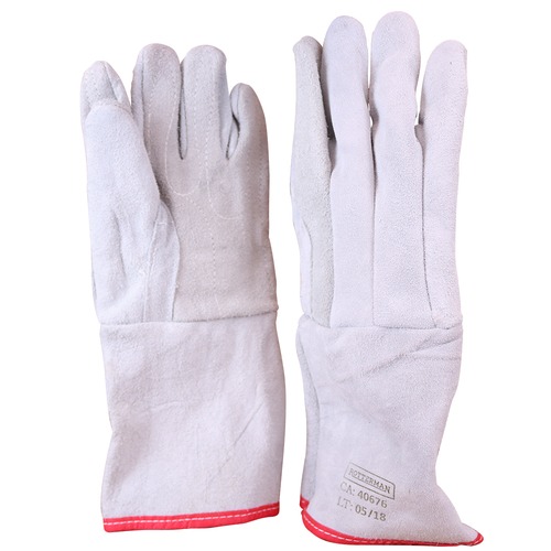 Luva de raspa com reforço 20 cm - RLL-LR20 Luva de raspa com reforço 20 cm - RLL-LR20