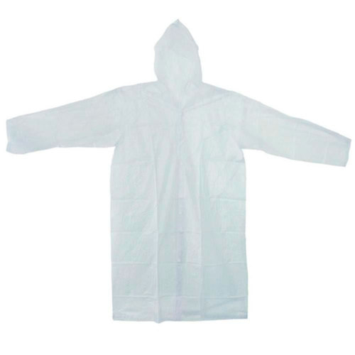 Kit 10 Capas de chuva descartáveis transparentes - B2W020 Kit 10 Capas de chuva descartáveis transparentes - B2W020