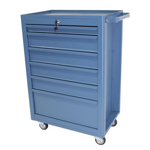 Carrinho para ferramentas fechado com 6 gavetas Carrinho para ferramentas fechado com 6 gavetas