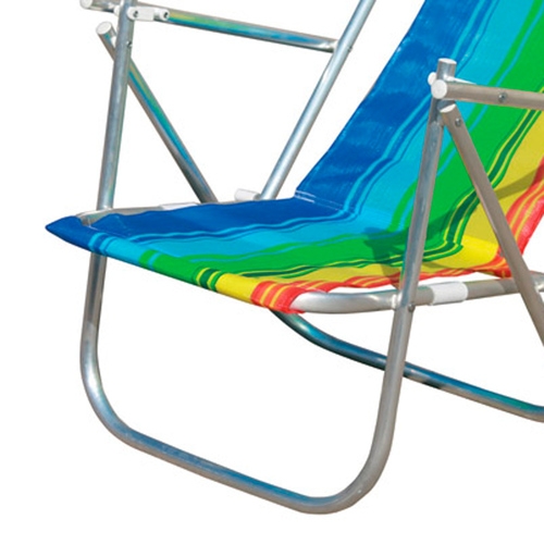 Kit 2 Cadeira de praia dobrável em 2 posições - CAD0041 Kit 2 Cadeira de praia dobrável em 2 posições - CAD0041