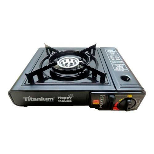 Fogão portátil à gás com acendimento automático 1 boca - 5232 Fogão portátil à gás com acendimento automático 1 boca - 5232