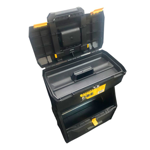 Caixa plástica para ferramentas monobloco com rodas 18 Caixa plástica para ferramentas monobloco com rodas 18