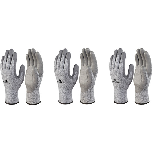 Luva de segurança anti-corte G com 3 pares - VENICUT34 Luva de segurança anti-corte G com 3 pares - VENICUT34