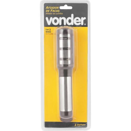 Afiador de facas com três lâminas Afiador de facas com três lâminas