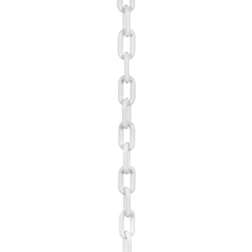 Corrente pl�stica 6 mm branca COM 10 metros