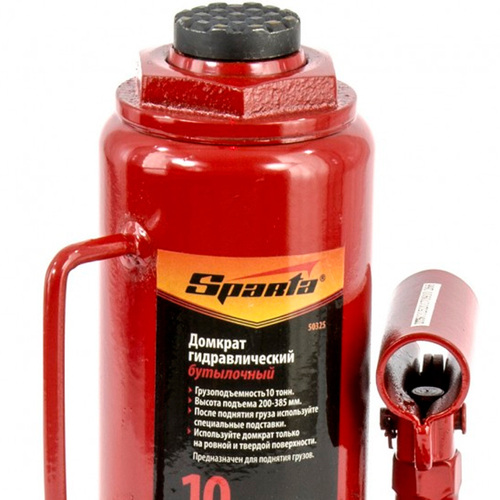 Macaco hidráulico tipo garrafa capacidade de 10 toneladas - 50325 Macaco hidráulico tipo garrafa capacidade de 10 toneladas - 50325