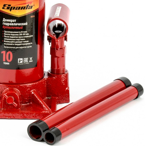 Macaco hidráulico tipo garrafa capacidade de 10 toneladas - 50325 Macaco hidráulico tipo garrafa capacidade de 10 toneladas - 50325