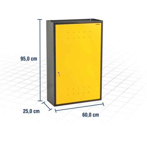 Arm�rio de parede para ferramentas com 1 gaveta