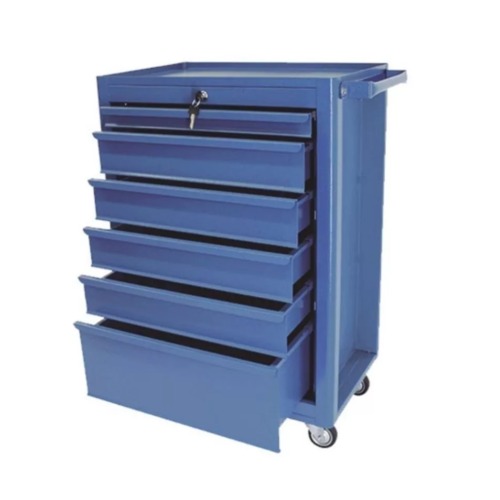 Carrinho para ferramentas fechado com 6 gavetas Carrinho para ferramentas fechado com 6 gavetas