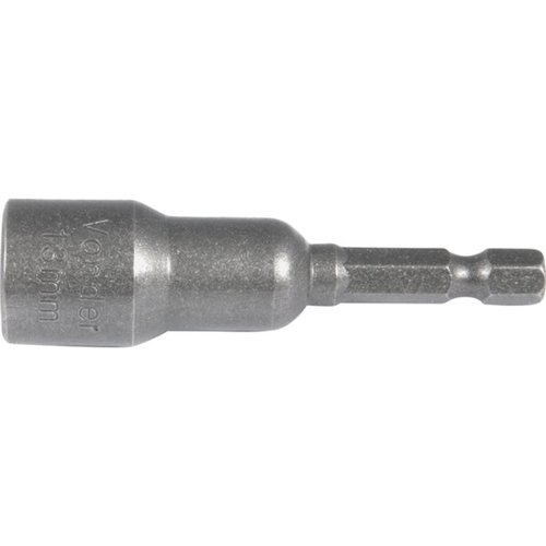 Soquete magnético sextavado 13 mm x 65 mm encaixe 1/4 Soquete magnético sextavado 13 mm x 65 mm encaixe 1/4