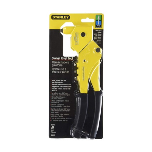 Rebitador manual cabe�a girat�ria 360� para rebites at� 4,8 mm - MR77C