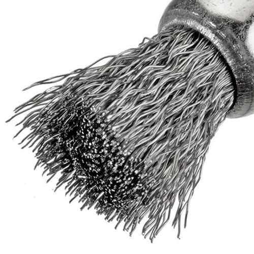 Escova de aço tipo pincel ondulada 25 mm Escova de aço tipo pincel ondulada 25 mm