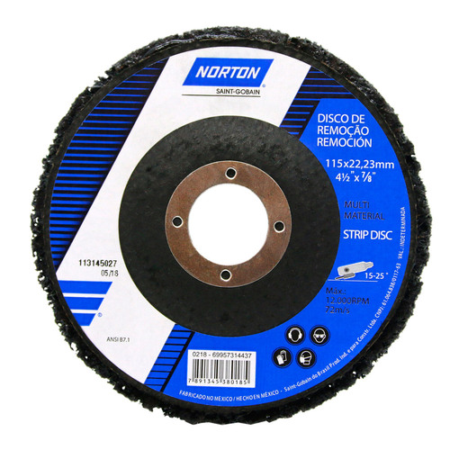 Disco removedor multimaterial 4.1/2 Disco removedor multimaterial 4.1/2