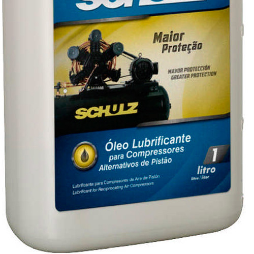 �leo lubrificante mineral para compressores 1 litro - MS LUB
