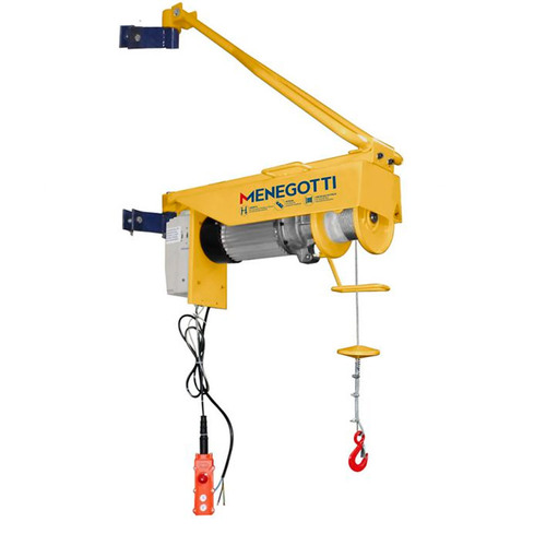 Guincho de coluna regul�vel 200 kg 30 m monof�sico - MGC 200