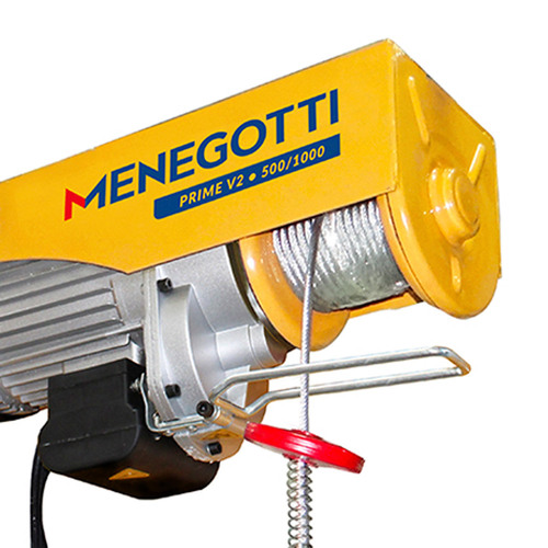 Guincho Talha el�trica capacidade 500 / 1000 kg eleva��o de at� 12 metros - Prime V2  220V