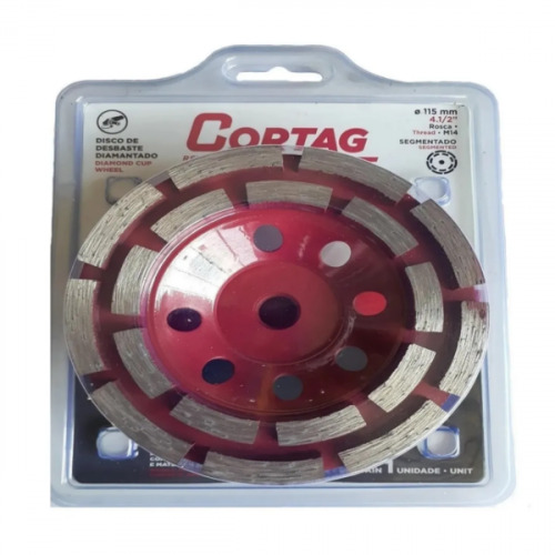 Disco de desbaste diamantado 115 mm segmentado - 61754