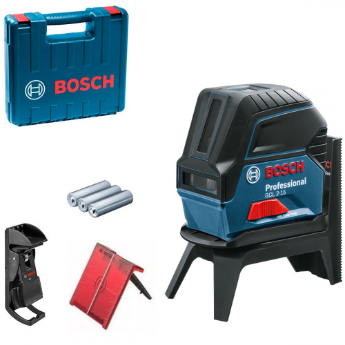 N�vel a laser com 2 linhas e 2 pontos de prumo - GCL 2-15