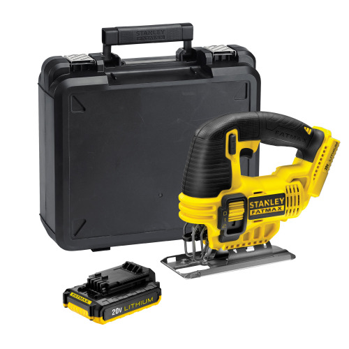 Serra tico tico a bateria 20 volts velocidade vari�vel com maleta FatMax - STCT1860D1  110V/220V