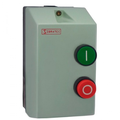 Chave de partida direta 0,75/1 HP Monof�sico ou 2 HP Trif�sico -  QCX2-124 220V