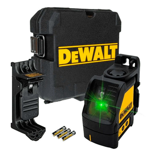 N�vel a laser verde 2 linhas alcance de 30 metros - DW088CG-LA