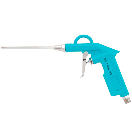 Pistola de ar para limpeza bico longo corpo em alumínio Pistola de ar para limpeza bico longo corpo em alumínio