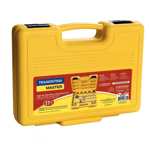 Jogo de soquete estriado 8 a 30 mm encaixe 1/2 Jogo de soquete estriado 8 a 30 mm encaixe 1/2