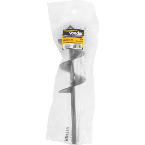 Broca aspiral para jardim 45 x 220 mm uso com furadeira Broca aspiral para jardim 45 x 220 mm uso com furadeira