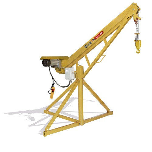 Mini Grua capacidade 200/400 kg 30/60 m 1,25 hp monofásica - ELLEVA PRIME Mini Grua capacidade 200/400 kg 30/60 m 1,25 hp monofásica - ELLEVA PRIME