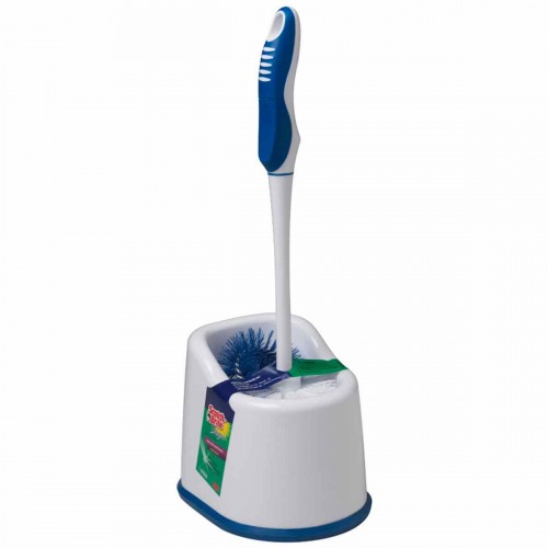 Escova sanitária com suporte - Scotch-Brite Escova sanitária com suporte - Scotch-Brite