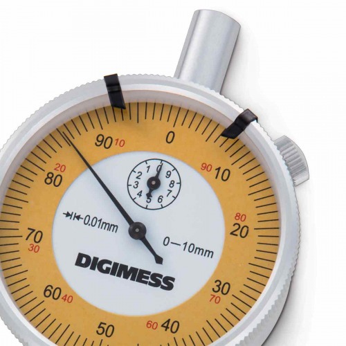 Relógio comparador capacidade de 0-10 mm leitura de 0,01 mm - 121.304 BASIC Relógio comparador capacidade de 0-10 mm leitura de 0,01 mm - 121.304 BASIC