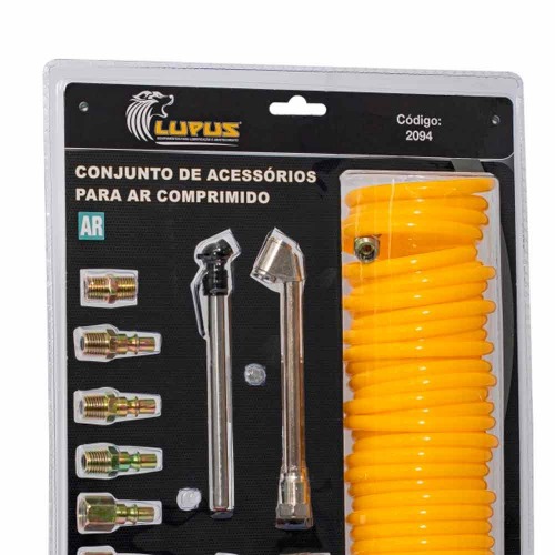 Kit de acessórios para compressor de ar com 20 peças - 2094 Kit de acessórios para compressor de ar com 20 peças - 2094