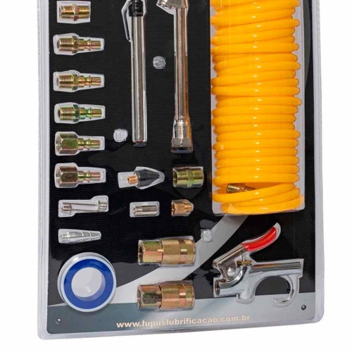 Kit de acessórios para compressor de ar com 20 peças - 2094 Kit de acessórios para compressor de ar com 20 peças - 2094