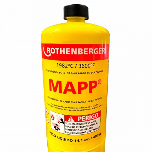 Gás mapp para maçarico 400 g - PRO Gás mapp para maçarico 400 g - PRO