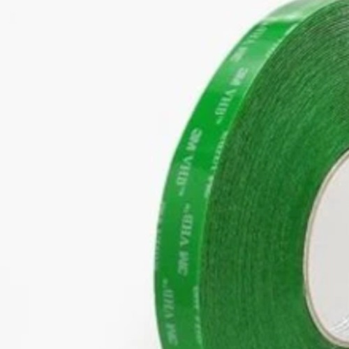 Fita dupla face VHB de adesivo transfer�vel transparente 19 mm x 20 m - 4910