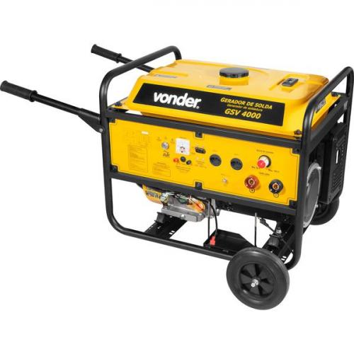 Gerador com máquina de solda 4KVA 190A 2 em 1 - GSV 4000 110V/220V Gerador com máquina de solda 4KVA 190A 2 em 1 - GSV 4000 110V/220V