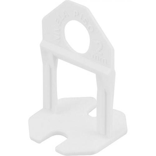 Espaçador e nivelador para piso 2 mm com 100 peças Espaçador e nivelador para piso 2 mm com 100 peças