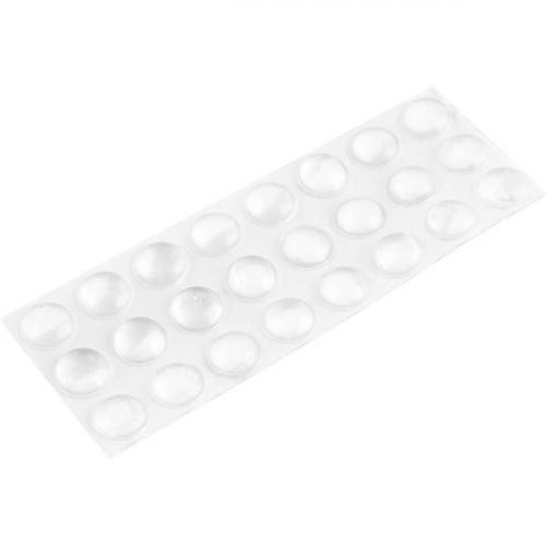 Protetor adesivo multiuso 8 mm com 24 peças Protetor adesivo multiuso 8 mm com 24 peças