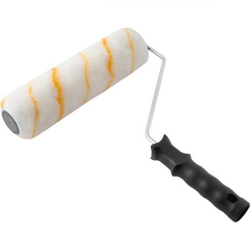 Rolo de lã para pintura antirrespingo econômico 23 cm com suporte - 8095 Rolo de lã para pintura antirrespingo econômico 23 cm com suporte - 8095