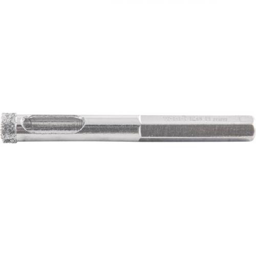 Serra copo diamantada 8 mm refrigerada com haste de 6,3 mm - 36.17.000.008 Serra copo diamantada 8 mm refrigerada com haste de 6,3 mm - 36.17.000.008
